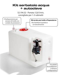 Kit Serbatoio 56 l 12 V