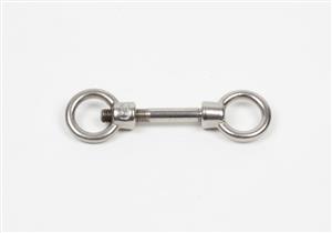 Perno con golfaro in ottone diametro 8 lunghezza 55  [Mavimare]