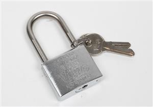 Lucchetto in acciaio inox anticorrosione  [Mavimare]