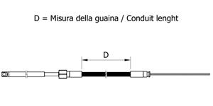 Cavo timoneria 