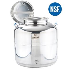 Contenitore olio e vino inox saldato da lt.50 Modello Europa [Sansone]