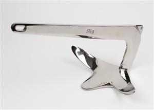 Ancora tipo BRUCE in acciaio inox lucido kg 15 [Mavimare]