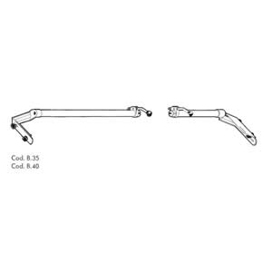 Bracci a ponte in acciaio inox  B.40