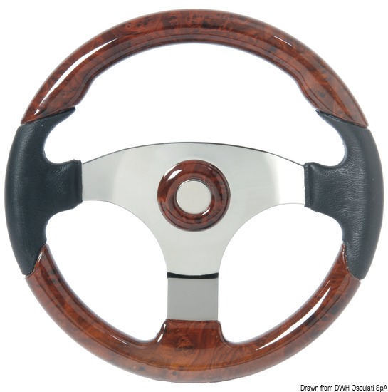 Volante Bliz In Acciaio Inox OSCULATI - Diametro 350 Mm, Lucido, Per Barche - Foto 8