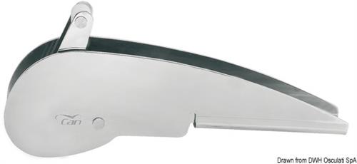Musone inox a ribalta per ancore max 40 kg 