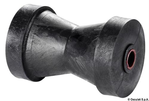 Rullo centrale 130 mm nero