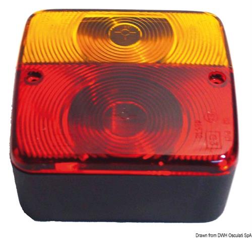 Fanale posteriore DX 3 funzioni 2 lampadine