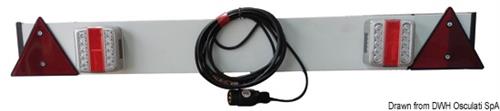 Barra in plastica con luci a LED