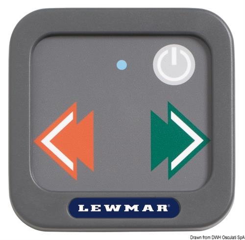 Pannello thruster swing Lewmar 