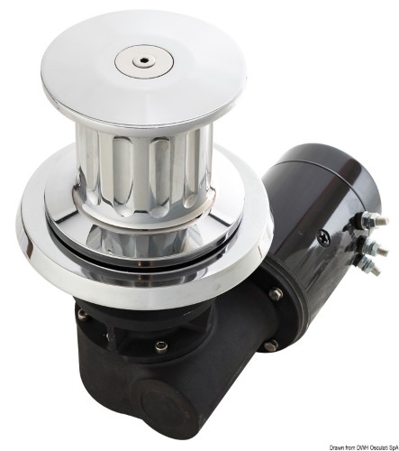 Verricello Italwinch Heron 1000 W - 24 V da tonneggio