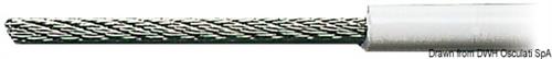 Cavo inox 49 fili rivestito in PVC 4 x 8 mm