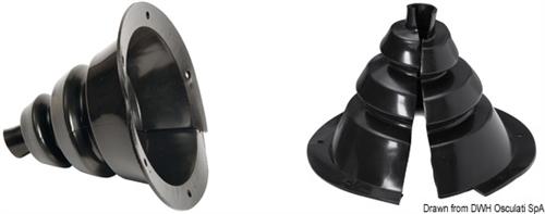 Soffietto passacavo apribile Ø esterno 107 mm