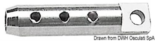 Terminale inox per draglia occhio Ø 6 mm