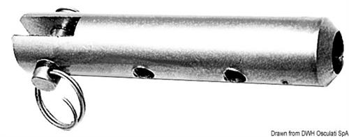Terminale inox per draglia forcella Ø 8 mm