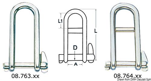 Grilli inox a scatto 5 mm