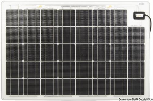 Pannello solare 460x780 70W 