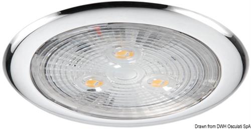 Plafoniera 3 LED luce bianca