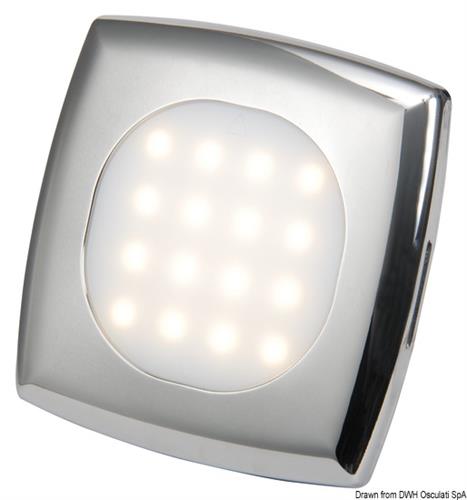 Plafoniera LED da incasso Square