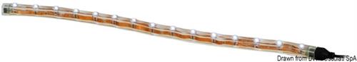 Strip di ambientazione 15 LED blu