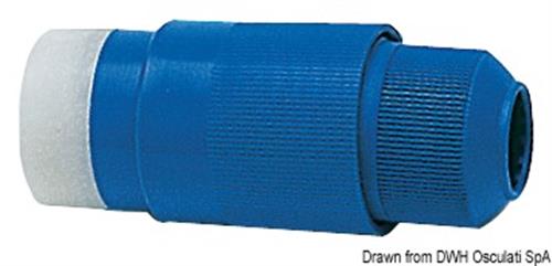 Spina 30 A 220 V blu