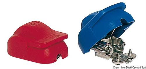Morsetti per batteria con montaggio a scatto