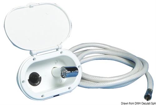Box doccia con interruttore tubo PVC 4 m