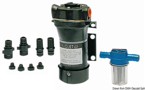 Pompa sent. Flojet Quad II 12V 