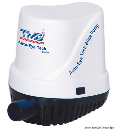 Pompa di sent. TMC 1500Gph 12V 