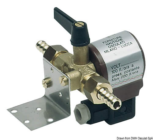 Elettrorubinetto carburante 24 V RINA