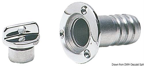 Tappo scarico inox 48 mm