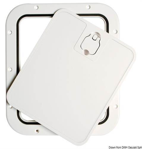 Portello estraibile crema 305 x 355 mm