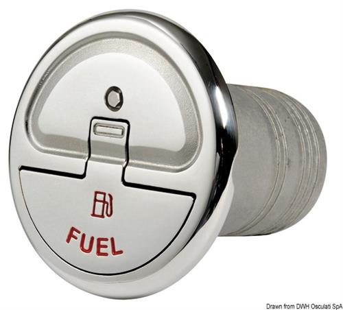 Tappo imbarco Quick Lock Fuel mm 50  con chiave
