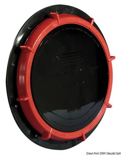 Botola Whale Henderson stagna 236 mm nera