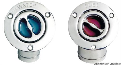 Tappo imbarco inclinato Water 38 mm