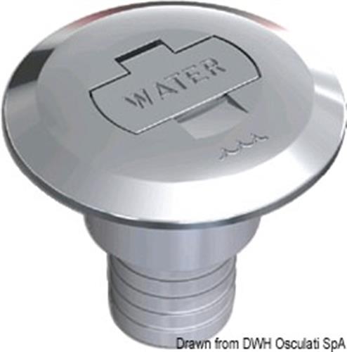 Tappo Water 38 mm dritto