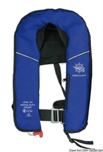 Cintura autogonfiabile blu