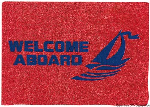 Zerbino Welcome Aboard rosso 