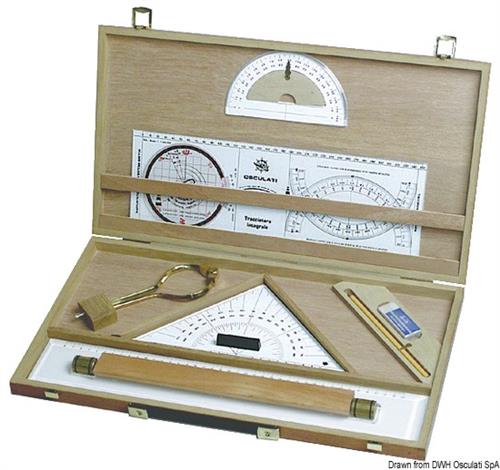 Set carteggio in legno
