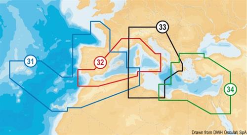 Cartografia Navionics Platinum+ CF XL Specificare zona