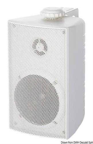 Casse stereo Cabinet bianche
