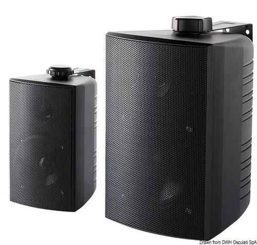 Casse stereo Cabinet nere