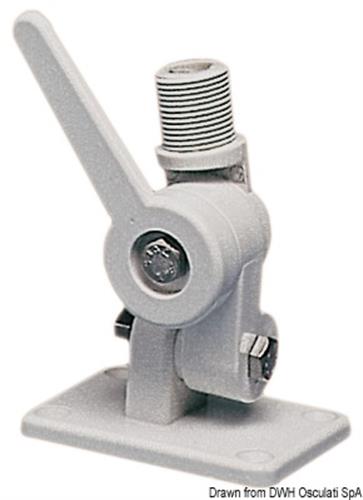 Base a snodo per antenna VHF e GPS