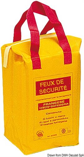 Kit soccorso entro 6 miglia normativa francese (Articolo soggetto a eco-contributo Co.Ge.Pir)
