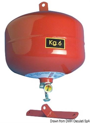 Estintore automatico 6 Kg a pioggia
