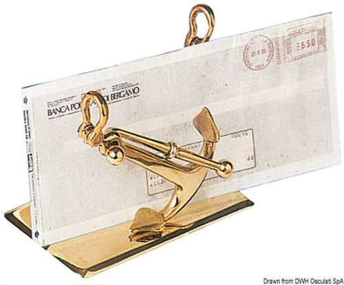Porta lettere con ancora 