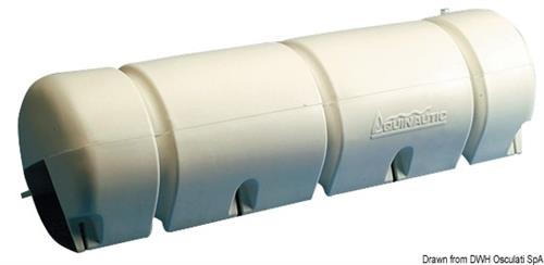 Parabordo in PVC bianco gonfiabile da pontile