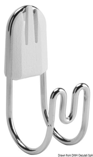 Gancio inox 85x140 Pivoton 