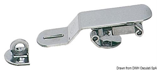 Chiusura per gavoni con occhiello portalucchetto