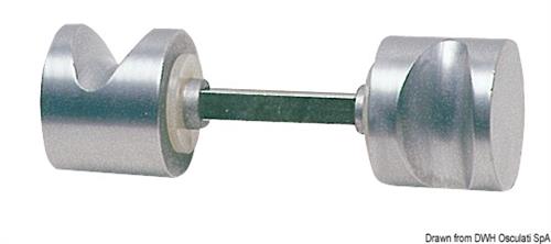 Maniglia doppio pomolo 40mm