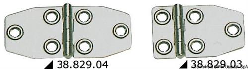 Cerniera inox mm 102x46